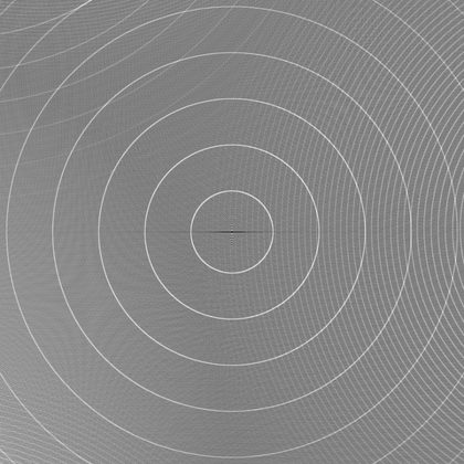 concentric with burst